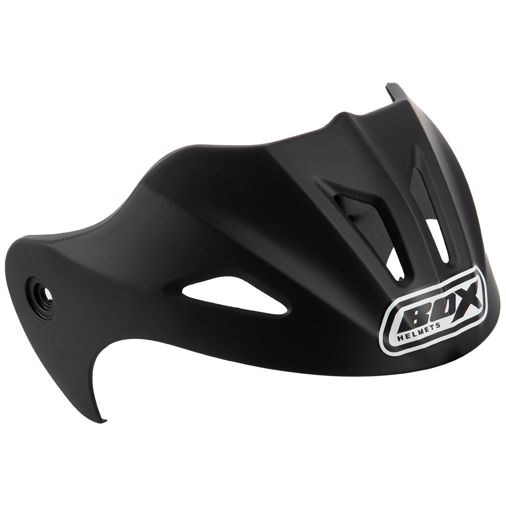 BOX HELMETS Box JX-1 Matt Black REPLACEMENT PEAK